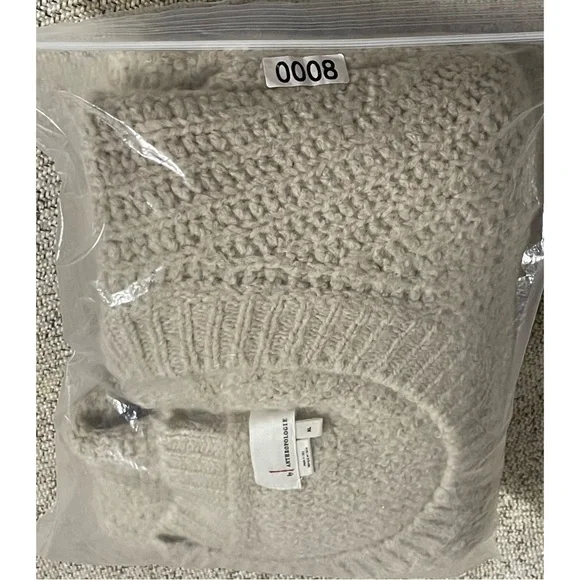 Anthropologie Camila Neutral Sweater NWT Oversized SZ XL - Picture 10 of 12